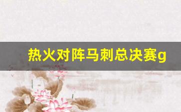 热火对阵马刺总决赛g1-总冠军热火对马刺第七场